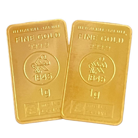 Goudbaar 1 gram | Investeren in goud | Goedkope goudbaren