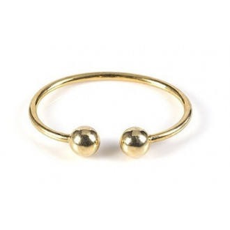 Gouden Surinaamse boei | Surinaamse boei met knoppen | Surinaamse armband