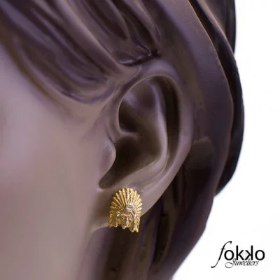 Surinaamse ingi oorbellen | Ingi sieraden Suriname