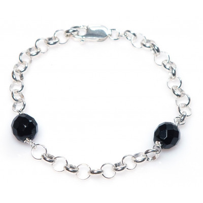 Lontai armband | Surinaamse armband zwarte kralen | Ogri ai armband