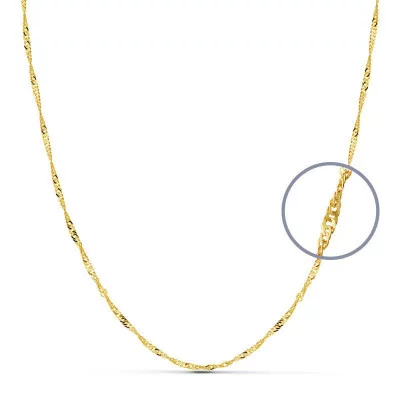 Surinaams goud | Ketting Surinaams goud | 18K gouden ketting Suriname