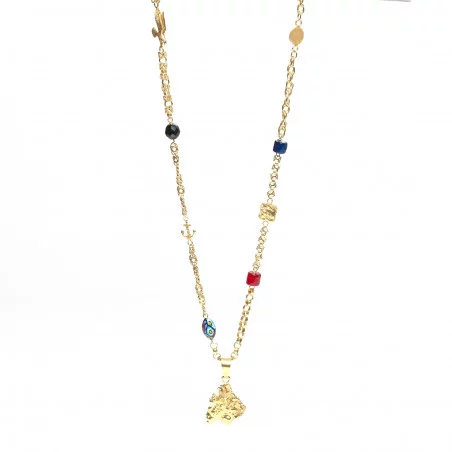 Surinaamse ketting met hanger goud 18K | Surinaamse sieraden