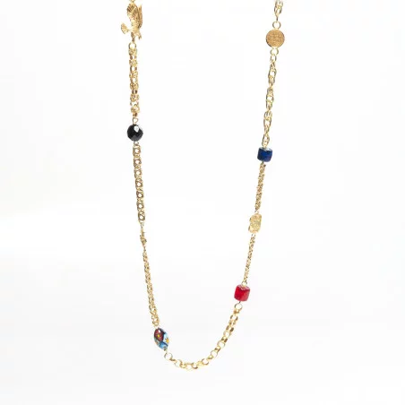 Gouden ala kondre ketting | Surinaams goud ketting | Surinaamse ketting