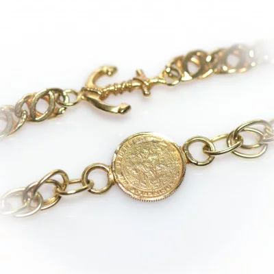 Ala kondre ketting betekenis | Allakondre ketting goud | Gouden Surinaamse ketting 18K