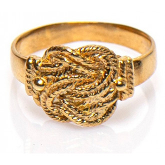 Gouden Surinaamse ring | Mattenklopper goud | mattenklopper ring goud