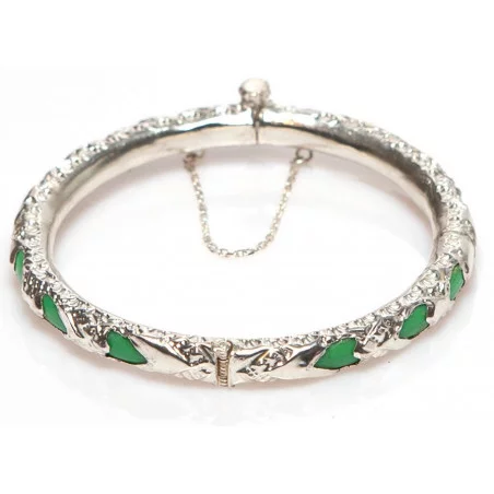 Surinaamse boei armband zilver | Surinaamse culturele armband