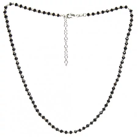 Surinaamse ogri ai ketting | Surinaamse zwarte kralen ketting