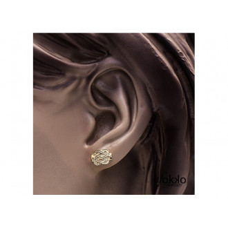 Mattenklopper oorbellen goud 18K | 18 karaats Surinaams goud 2