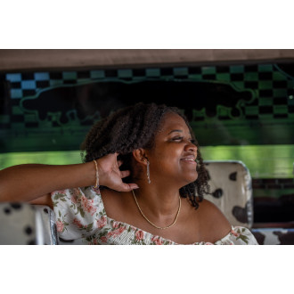 Tri color oorbellen | Vergulde oorbellen 2