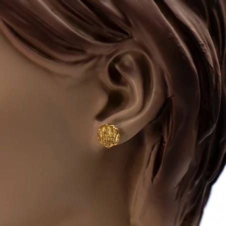 Gouden Surinaamse oorbellen | 18 karaat Surinaams goud | Surinaamse oorbellen | Piet piet oorbellen goud