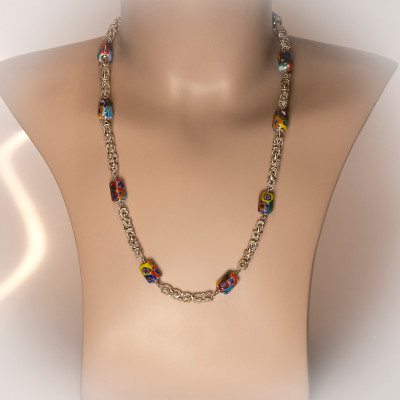 Surinaamse ala kondre ketting heren zilver | Surinaamse juwelier | Ketting Suriname