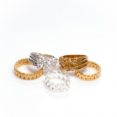 Piet piet ring zirkonia | Piet piet ring steentjes | Piet piet ring diamant | Piet piet ring heren