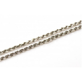 Rope chain zilver | Rope chain 3mm | Rope chain zilver heren 2