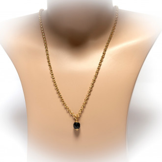 Lontai ketting | Surinaamse ketting zwarte kraal | Surinaams goud 2