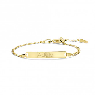 Gouden baby armband naam | Surinaamse gouden baby armband