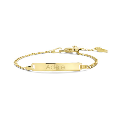 Gouden baby armband naam | Surinaamse gouden baby armband