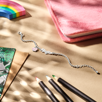 Baby armband Surinaams | Baby armband zilver