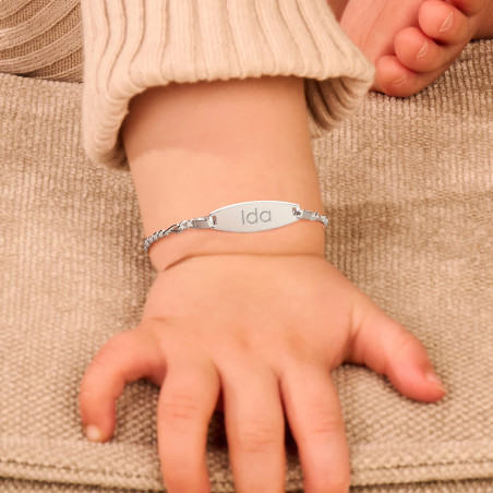 Zilveren armband baby kind | Goedkope Surinaamse baby sieraden