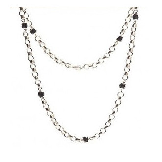 Surinaamse ketting zwarte kralen | Surinaamse kralen ketting