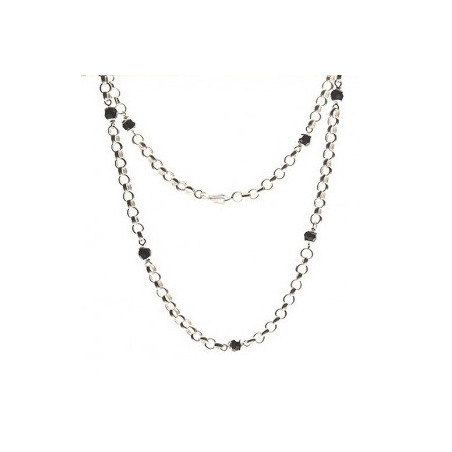 Surinaamse ketting zwarte kralen | Surinaamse kralen ketting