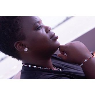 Mattenklopper ketting en armband | Surinaamse sieradenset | Surinaamse sieraden cadeau 2