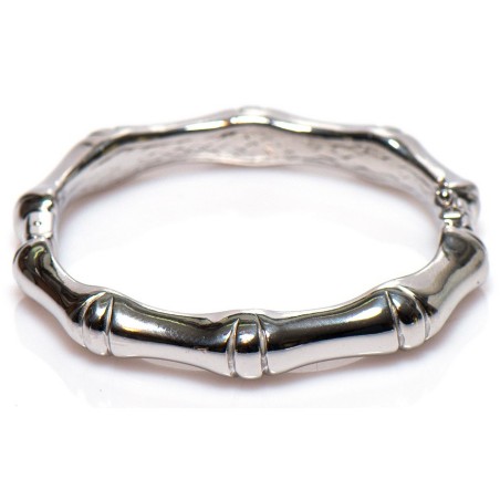 Bamboe bracelet | Bamboe armband zilver