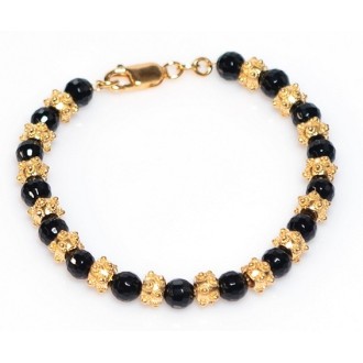 Surinaamse armband | Surinaamse sieraden | Surinaamse zwarte kralen