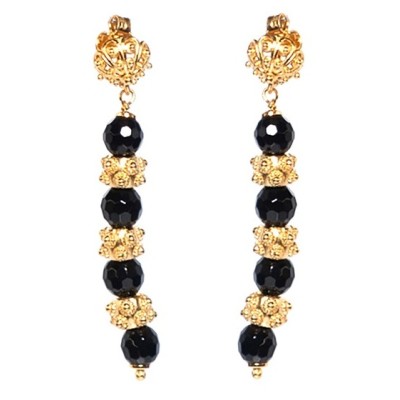 Surinaamse gouden oorbellen | Surinaamse oorbellen goud 18 karaat