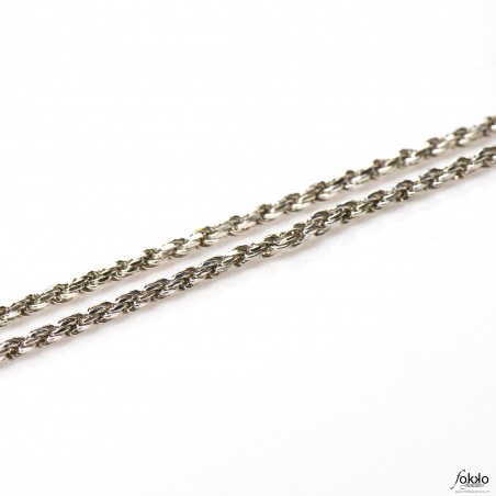 Goedkope rope chain kopen | Surinaamse sieraden | Zilveren ketting | koord ketting