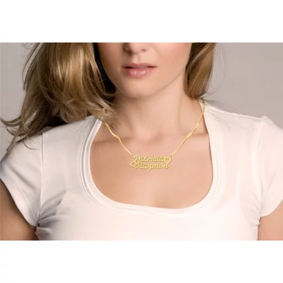 Gouden naamketting Groningen Assen Hoogezand Veendam Leeuwarden