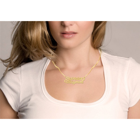 Gouden naamketting Groningen Assen Hoogezand Veendam Leeuwarden