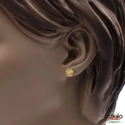 Surinaamse mattenklopper oorbellen | Mattenklopper oorbel | Surinaamse juwelier