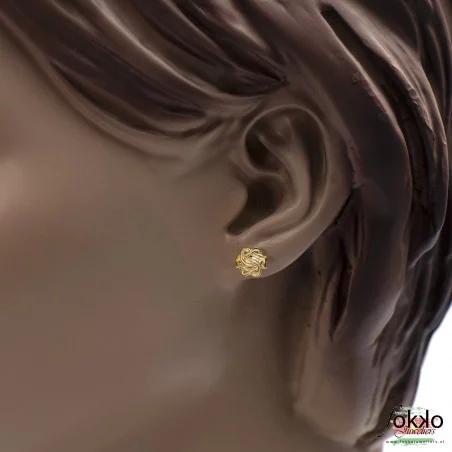 Surinaamse mattenklopper oorbellen | Mattenklopper oorbel | Surinaamse juwelier