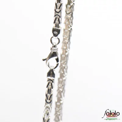 925 zilveren koningsketting | Zilveren koningsketting