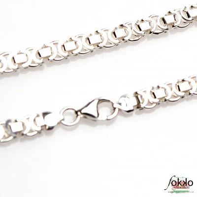 Koningsketting zilver | Surinaamse koningsketting