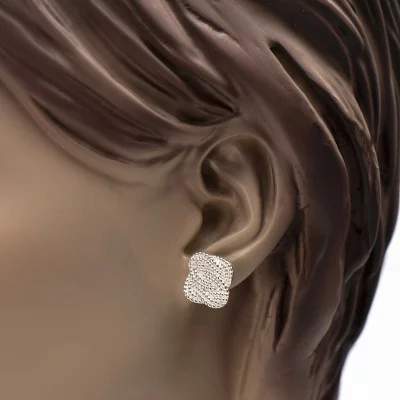 Grote mattenklopper oorbellen | Surinaamse juwelier | Surinaamse sieraden