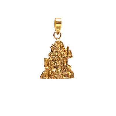 Hindoestaanse Shiva hanger in het goud