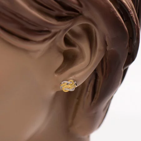 Surinaamse mattenklopper oorbellen bestellen | Surinaamse juwelier