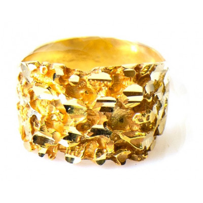 Gouden piet piet ring | Surinaamse gouden ring | Surinaamse ring goud | Surnaams goud