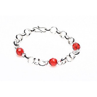 Lontai armband rode kralen | Surinaamse babyarmband | Surinaamse babysieraden