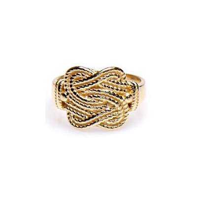 Gouden mattenklopper ring | Surinaams goud | Gouden mattenklopper ring dames heren