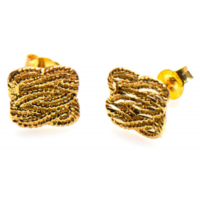 Onze onderneming klok Wonderbaarlijk Gouden Surinaamse mattenklopper oorbellen kopen? Surinaamse juwelier