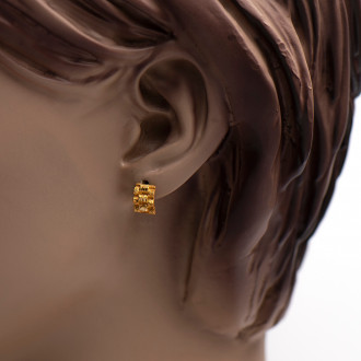 Gouden Rolex oorbellen | Gouden Rolex schakel oorbellen | Surinaamse Rolex 2