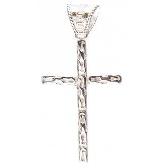 Koningskruis zilver | Koningsmodel | Zilveren kruis hanger | Zilveren koningsketting