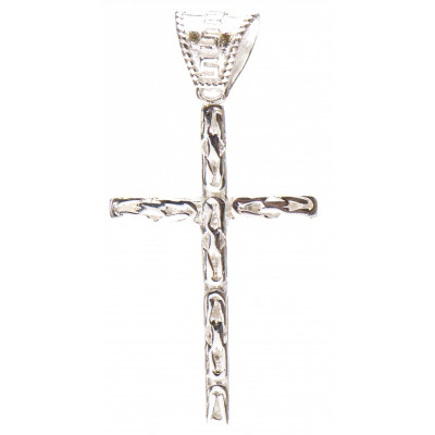 Koningskruis zilver | Koningsmodel | Zilveren kruis hanger | Zilveren koningsketting