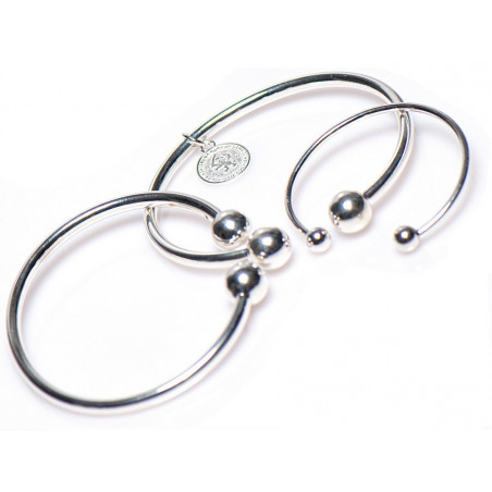 Surinaamse band afu sensi | Surinaamse slavenarmband | Surinaamse boei zilver