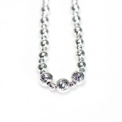 Surinaamse zilveren ketting dames