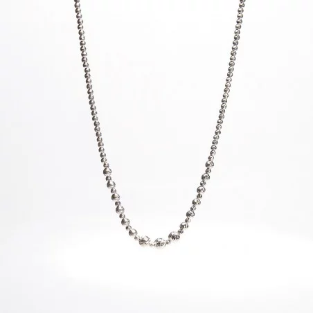 Surinaamse balletjes ketting diamond cut